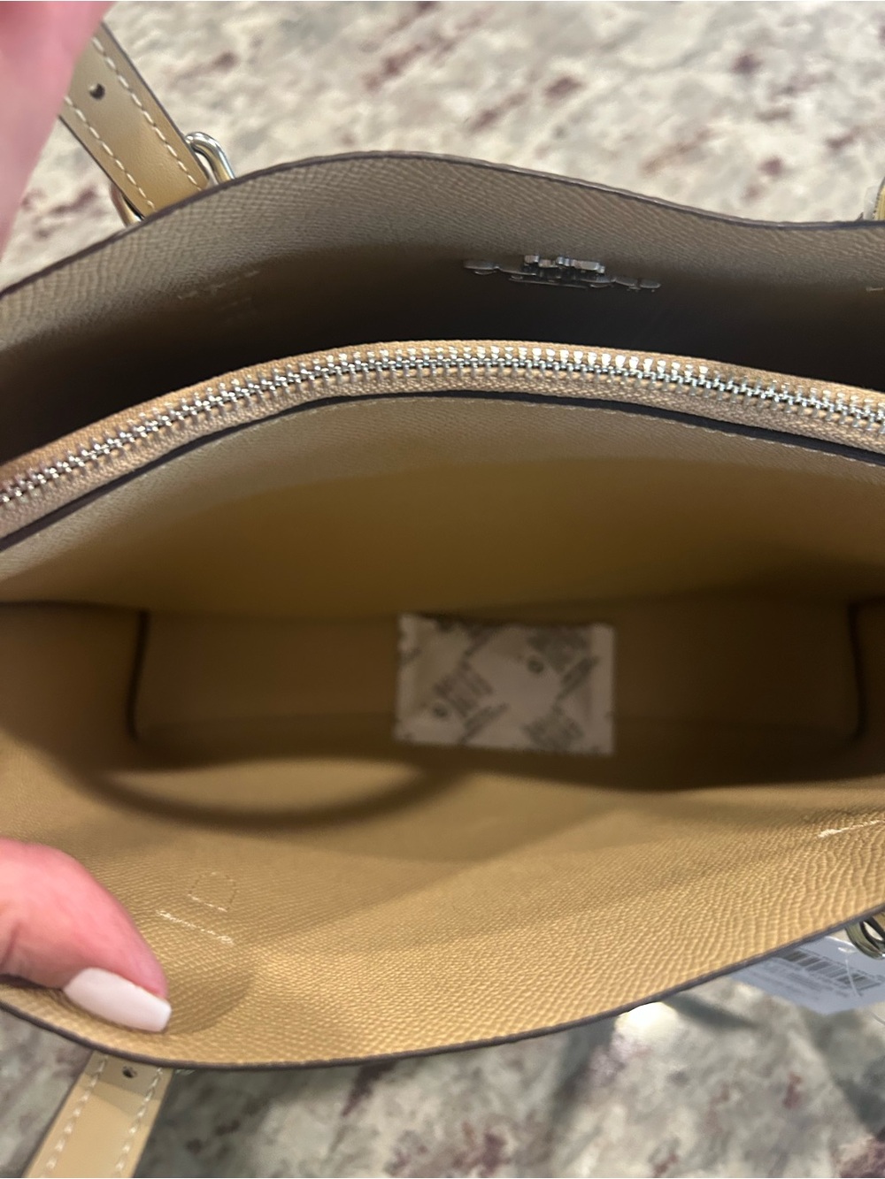 Coach Lemon Print Small Tote -NWT - Picture 5 of 6